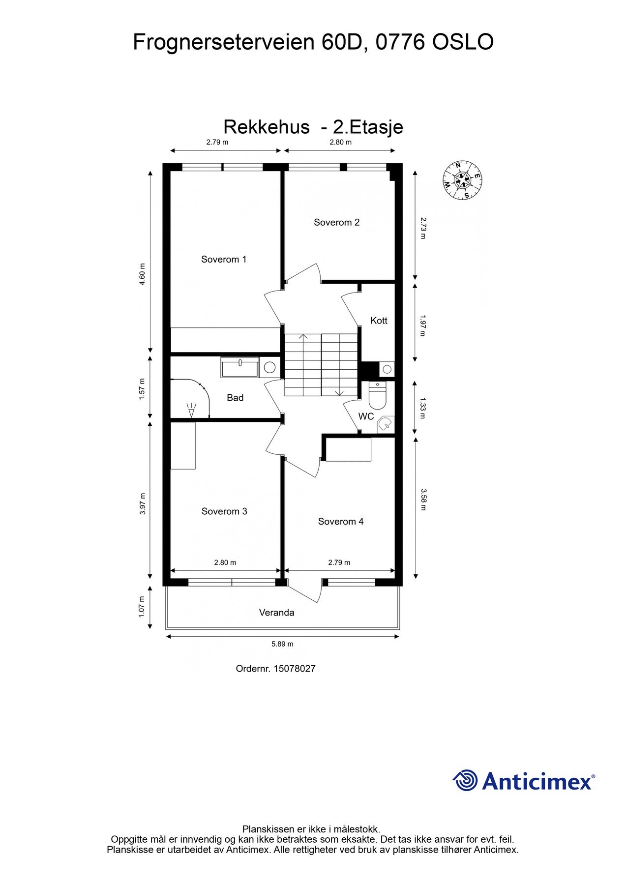Plantegning 2.etasje. Galleribilde