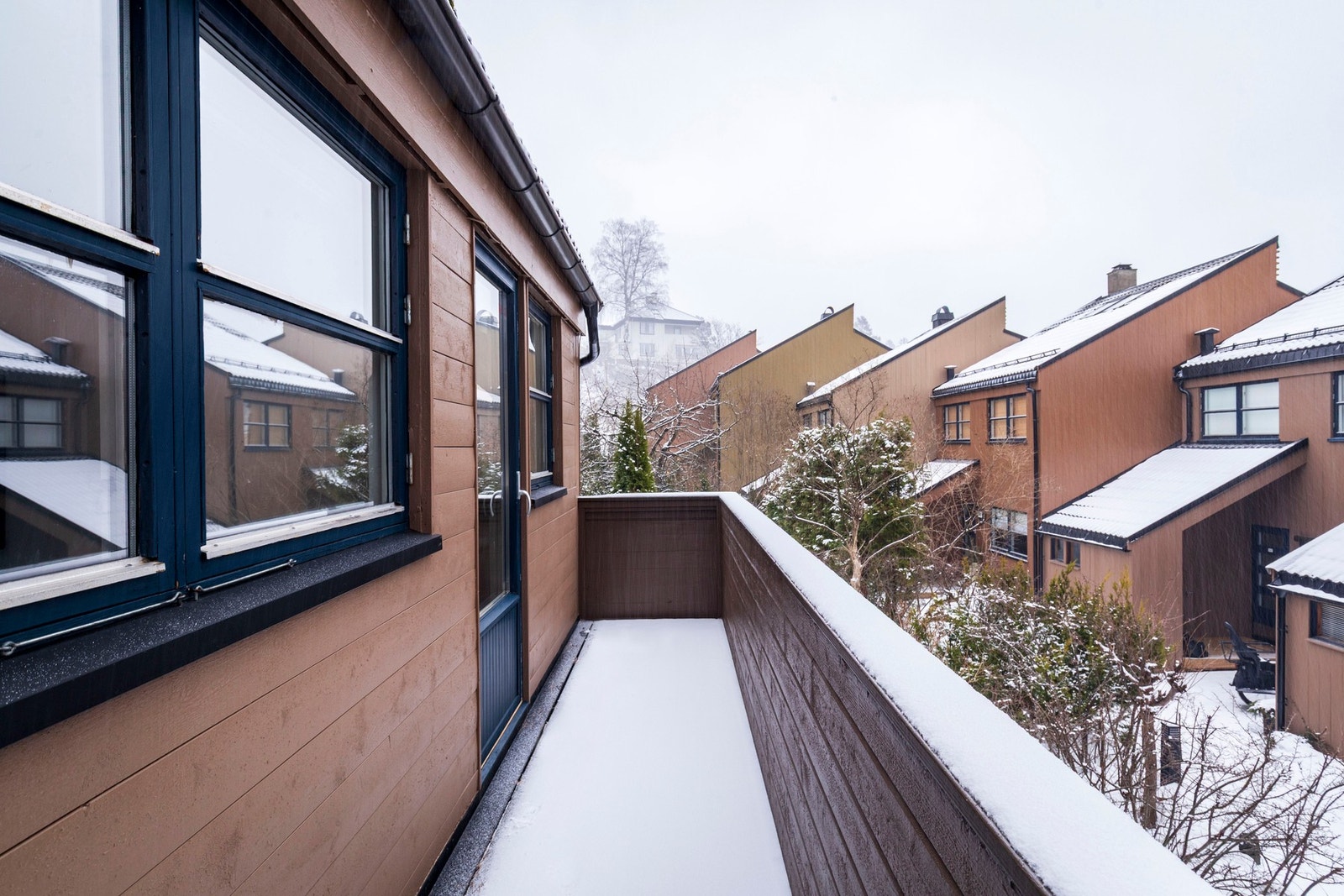 Sydvestvendt veranda. Galleribilde
