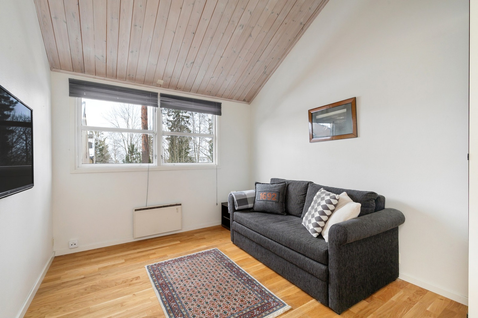 Soverom 3 benyttet som TV-stue. Galleribilde