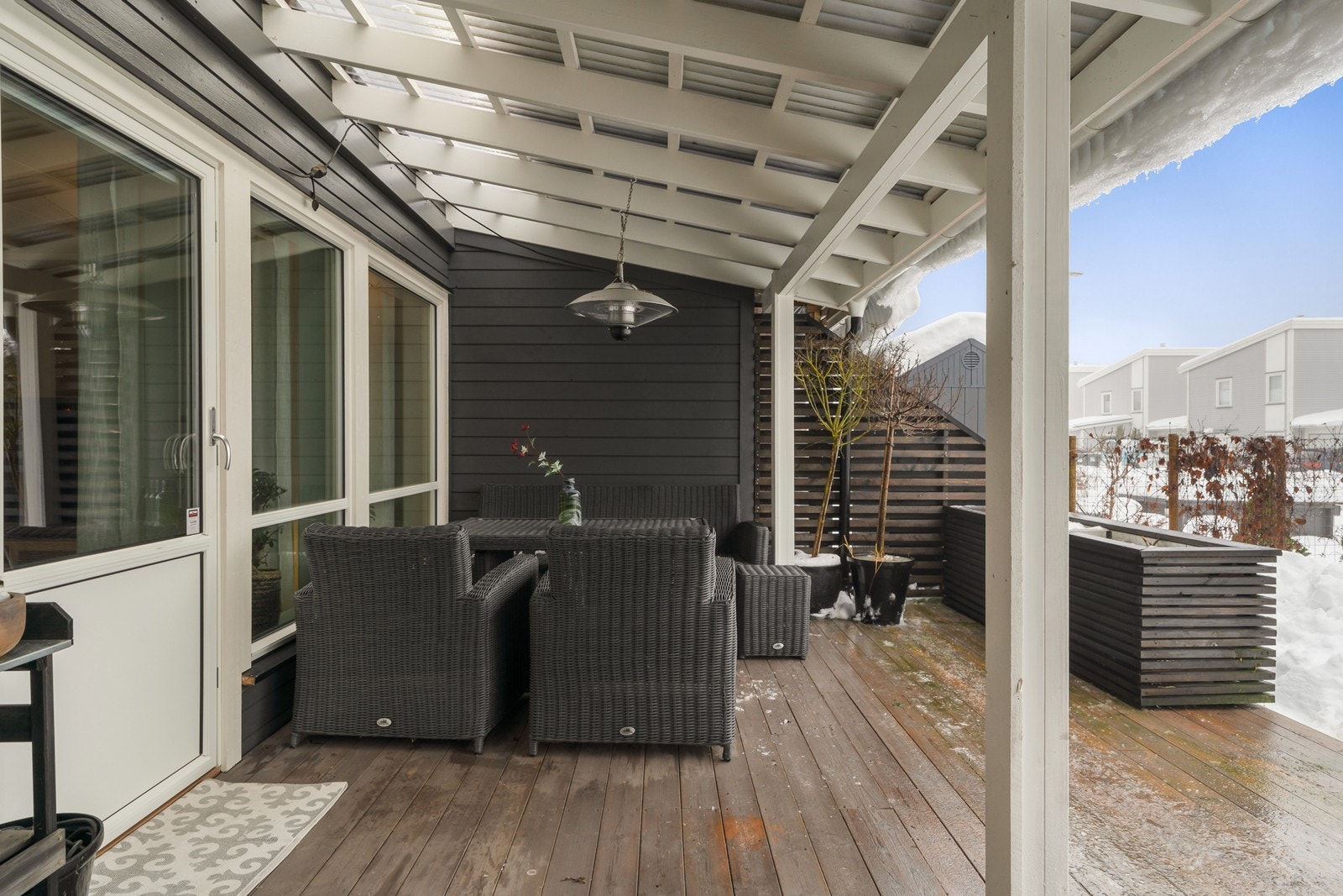 God plass til utemøblement Galleribilde