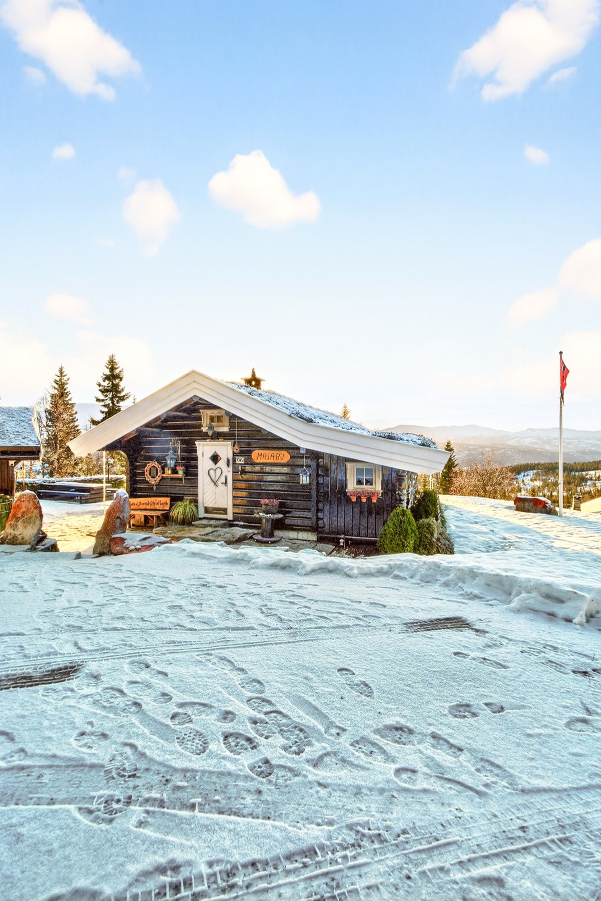 Parkering rett ved. Galleribilde