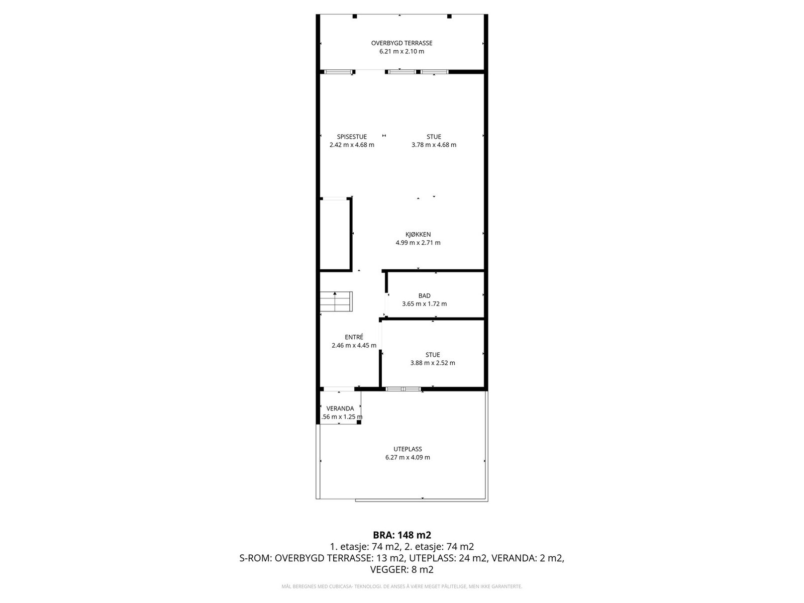 Veiledende plantegning Galleribilde