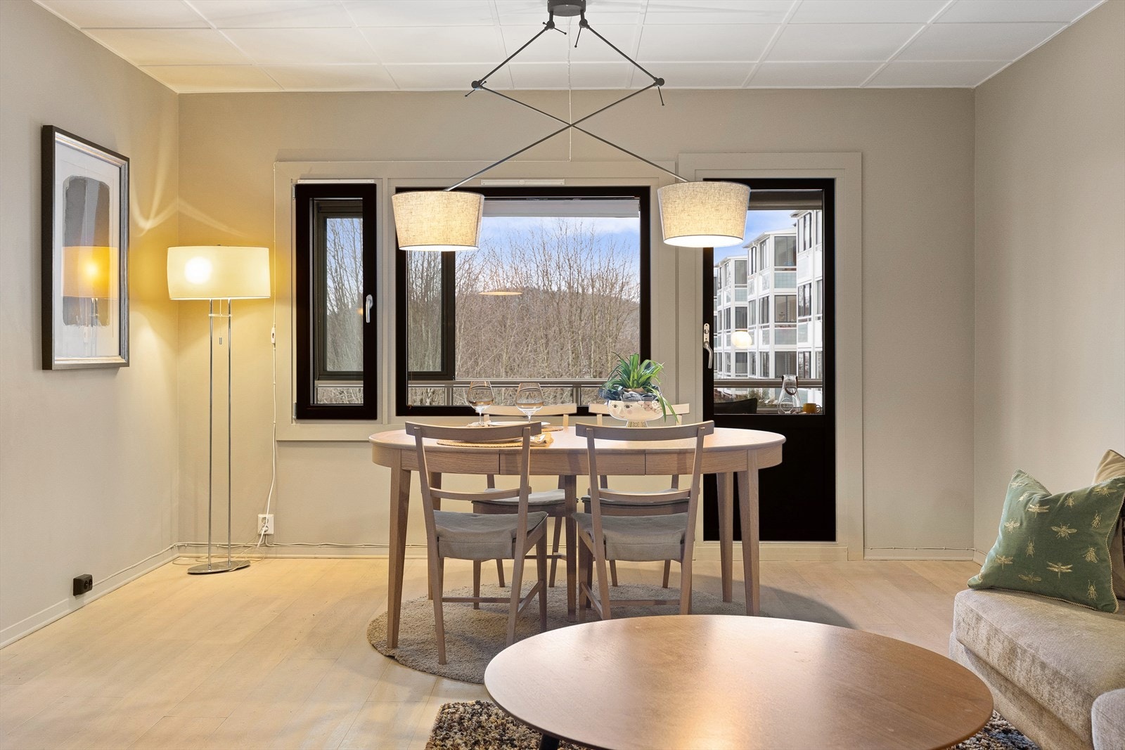 Hit kan du enkelt invitere venner og familie over til hyggelige stunder sammen. Galleribilde