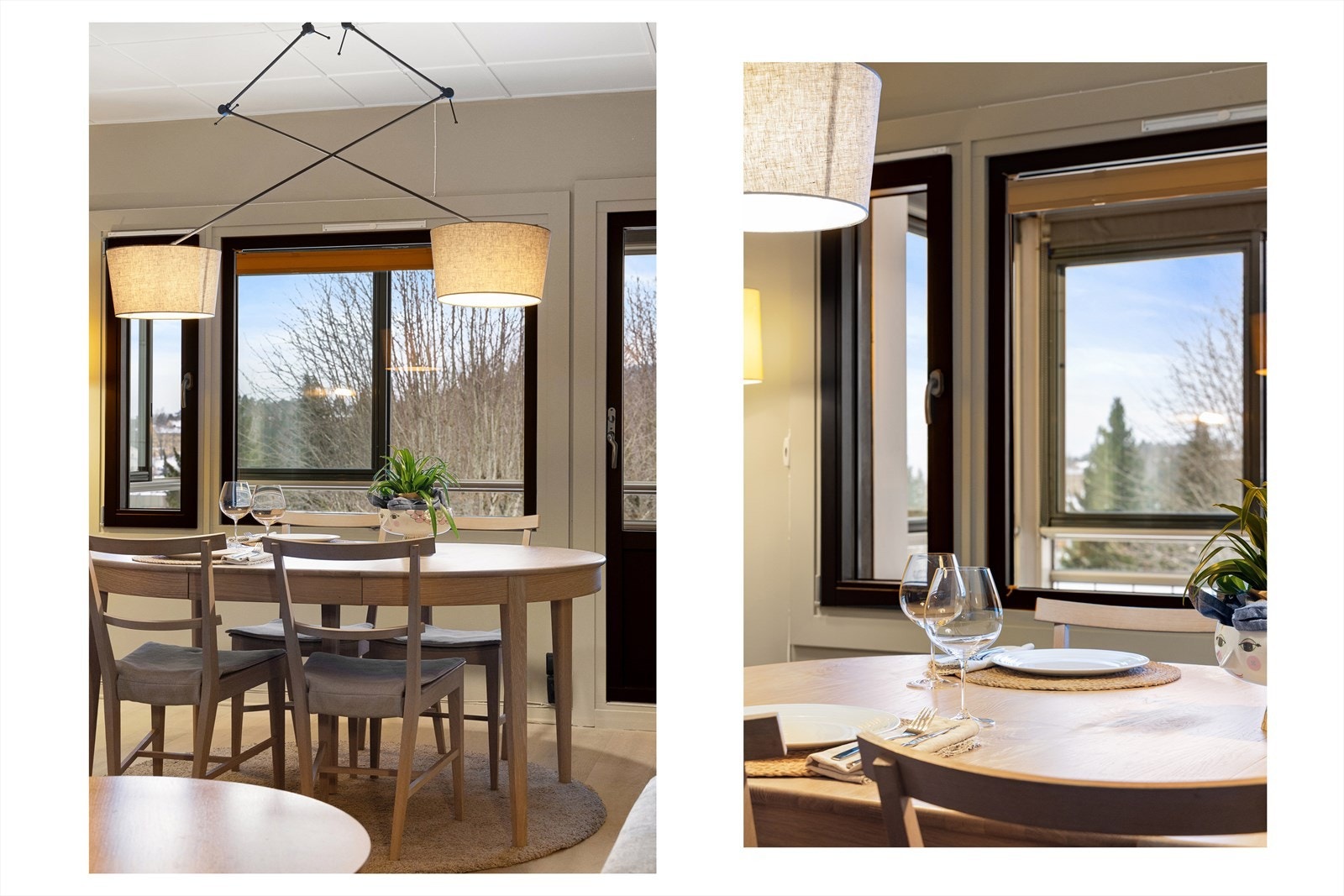 Fra stuen har du direkte utgang til en innglasset balkong. Galleribilde