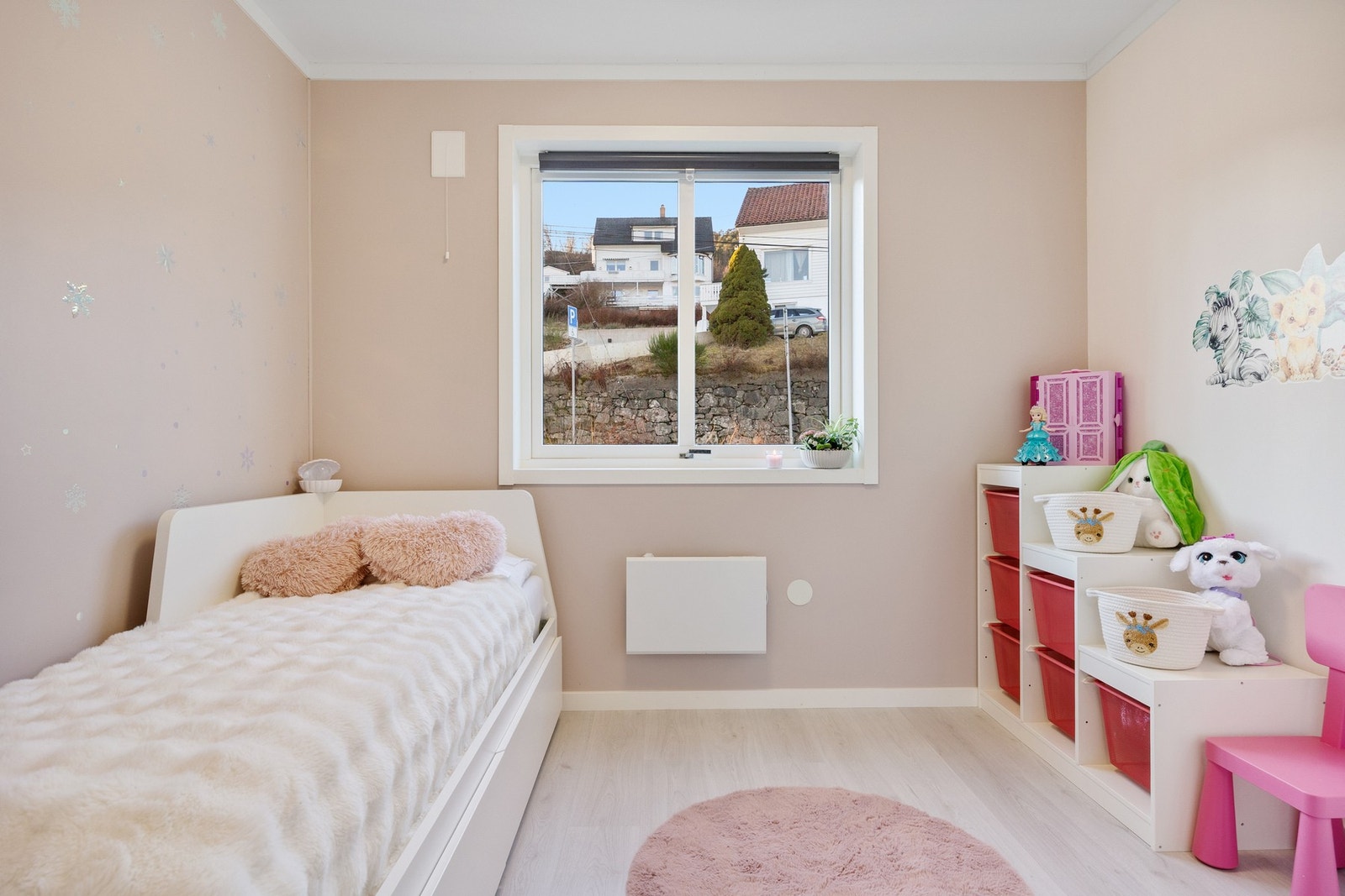 Lunt og behagelig fargevalg sørger for en god atmosfære Galleribilde