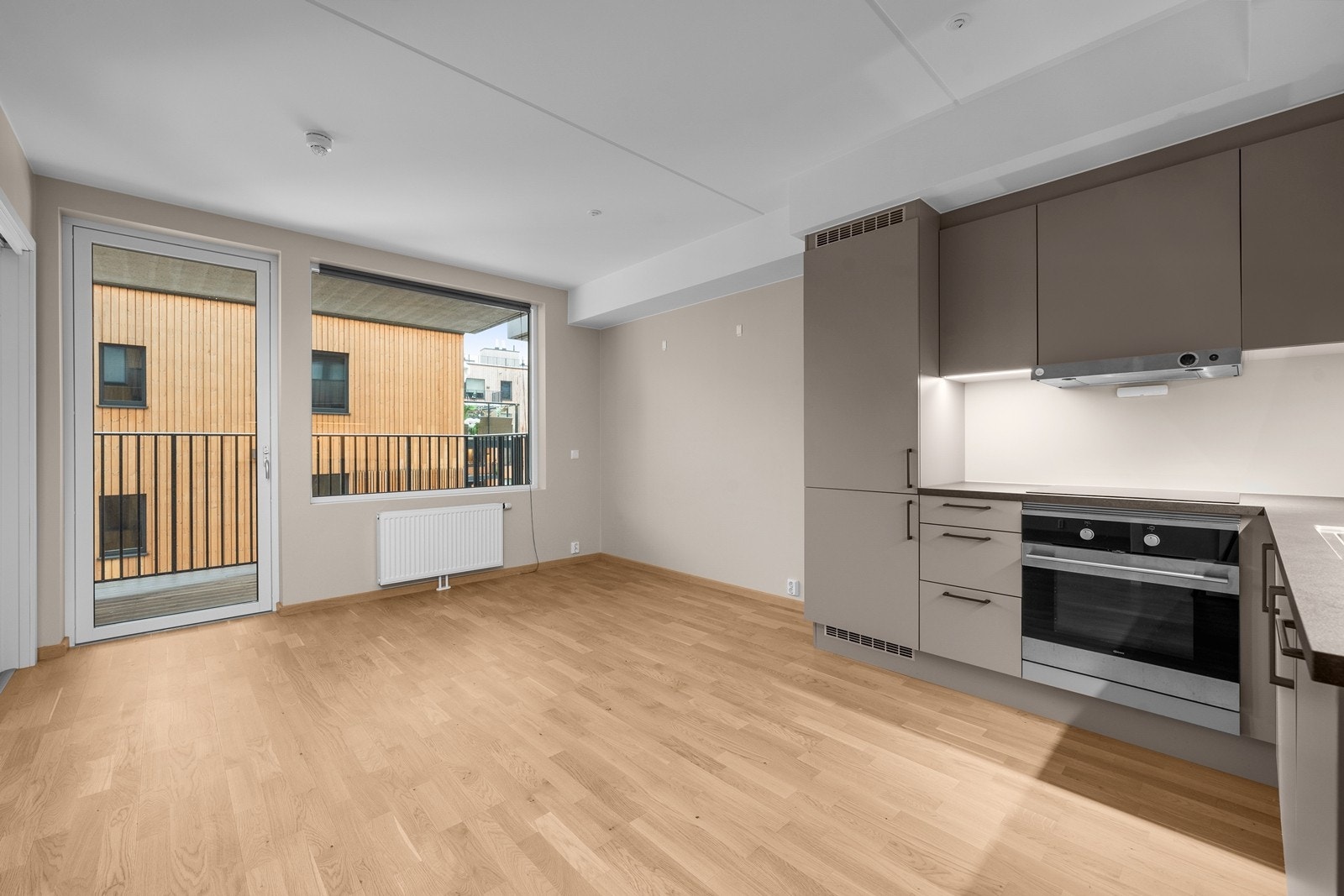 Leiligheten er 41 kvm og har en arealeffektiv planløsning Galleribilde