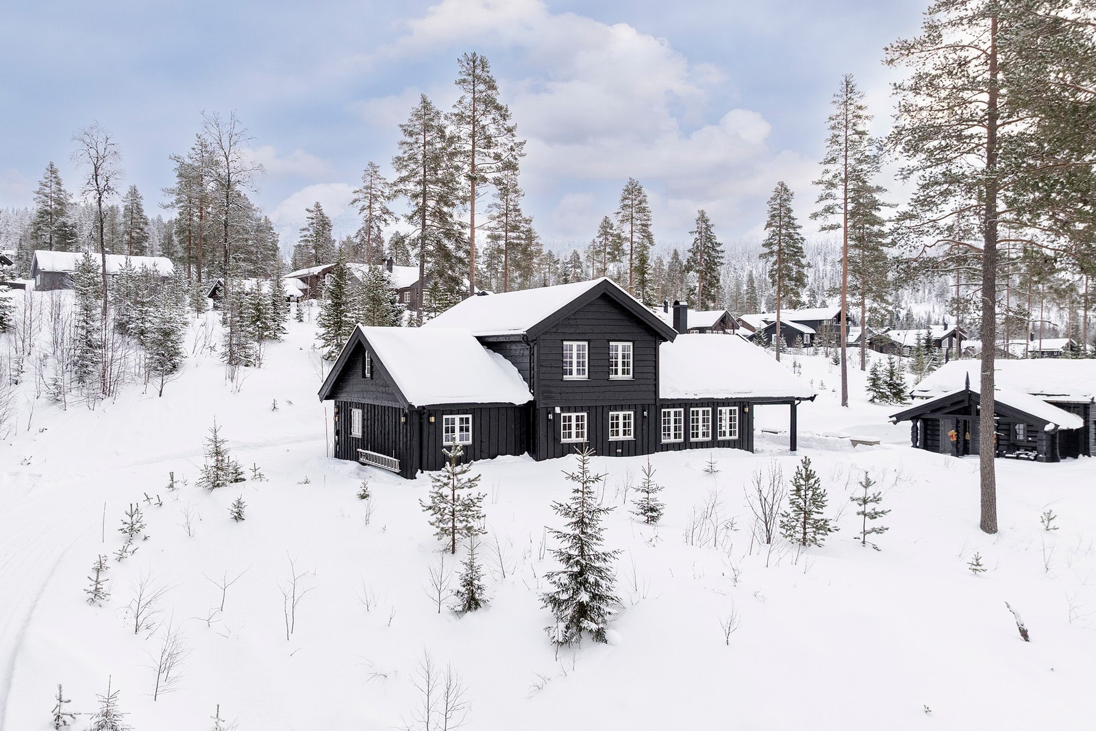 Velkommen til denne flotte og familievennlige hytta med moderne standard fra 2018. Her med ski-in/ski-out til Fulufjellet alpinsenter! Galleribilde