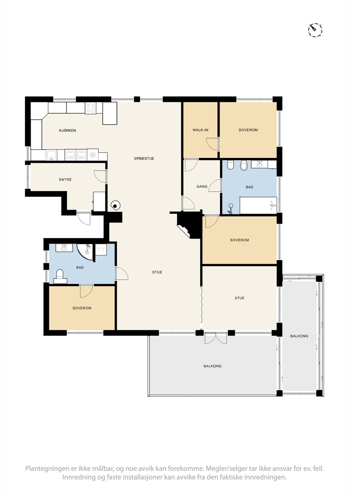 Plantegning Galleribilde