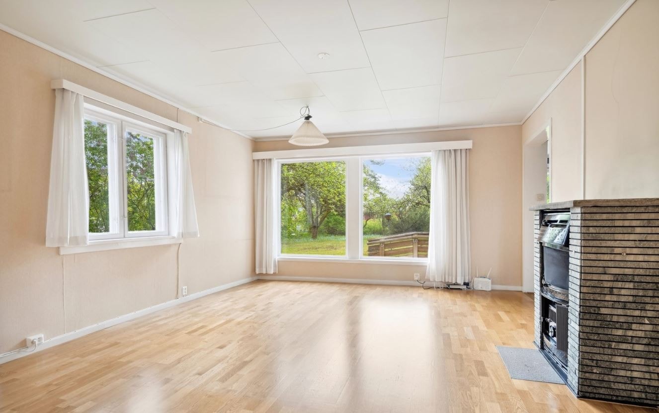 Stue 1 har peisovn Galleribilde