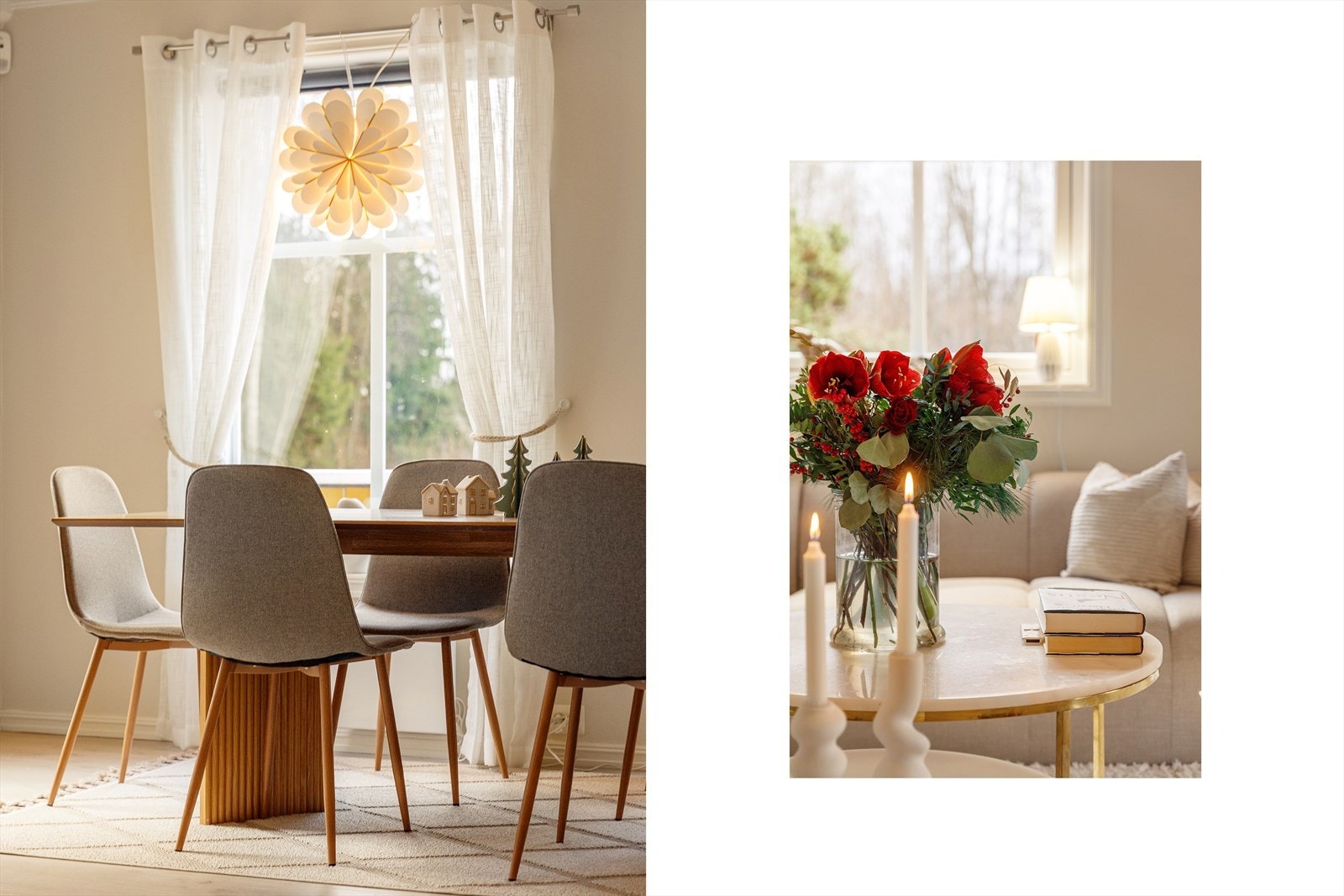 Lyse og nøytrale fargevalg på veggene gir et godt utgangspunkt for personlig stil. Galleribilde