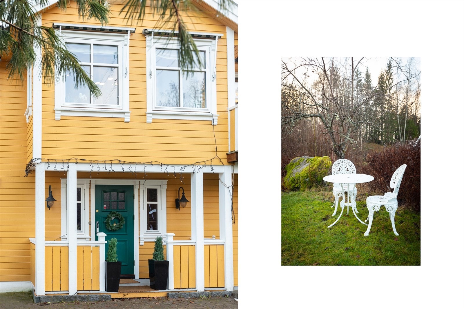 Boligen har en klassisk og tiltalende fasade. Galleribilde