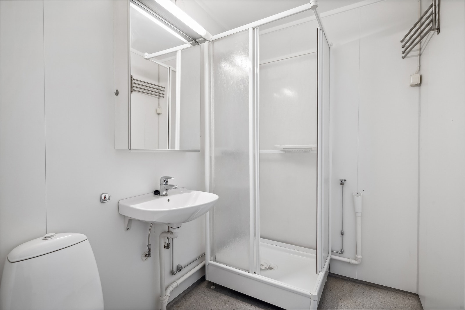 Bad har opplegg for vaskemaskin Galleribilde