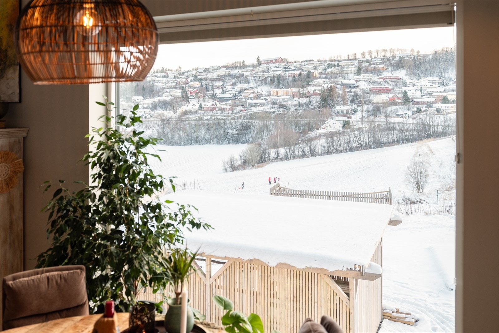 Fra sittenisjen er det nydelig utsikt. Galleribilde