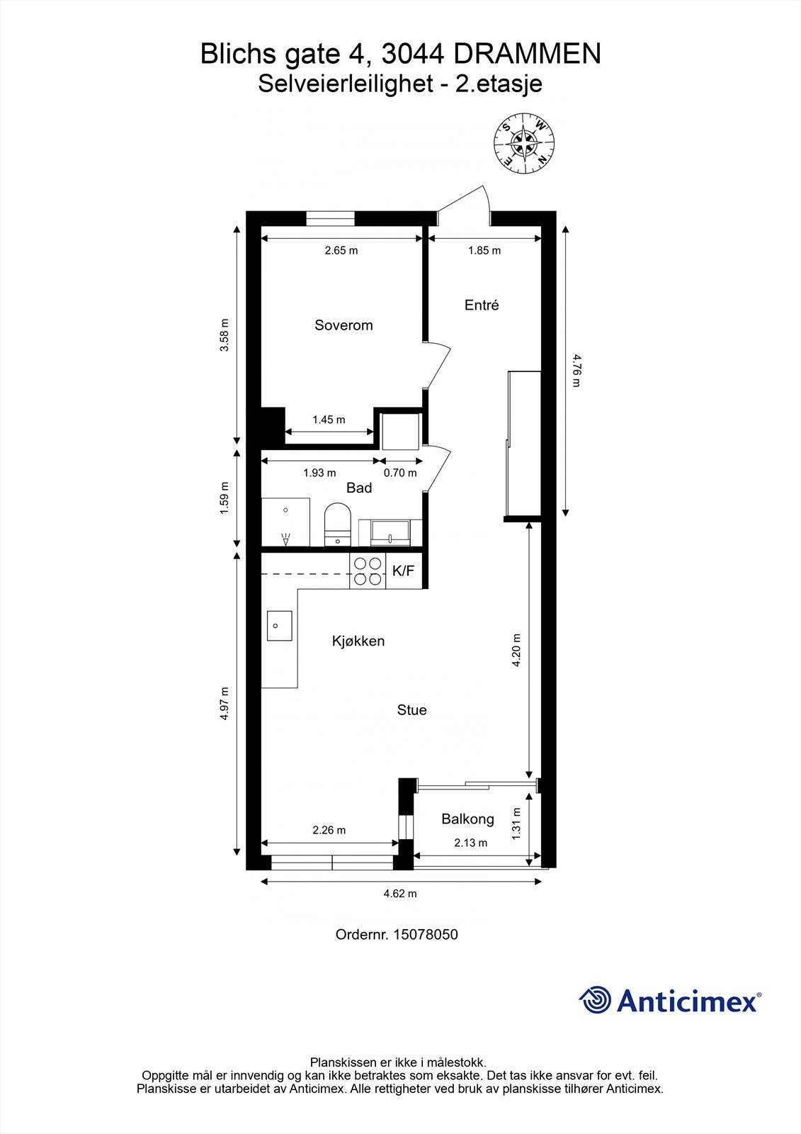 Plantegning 2.etasje. Galleribilde