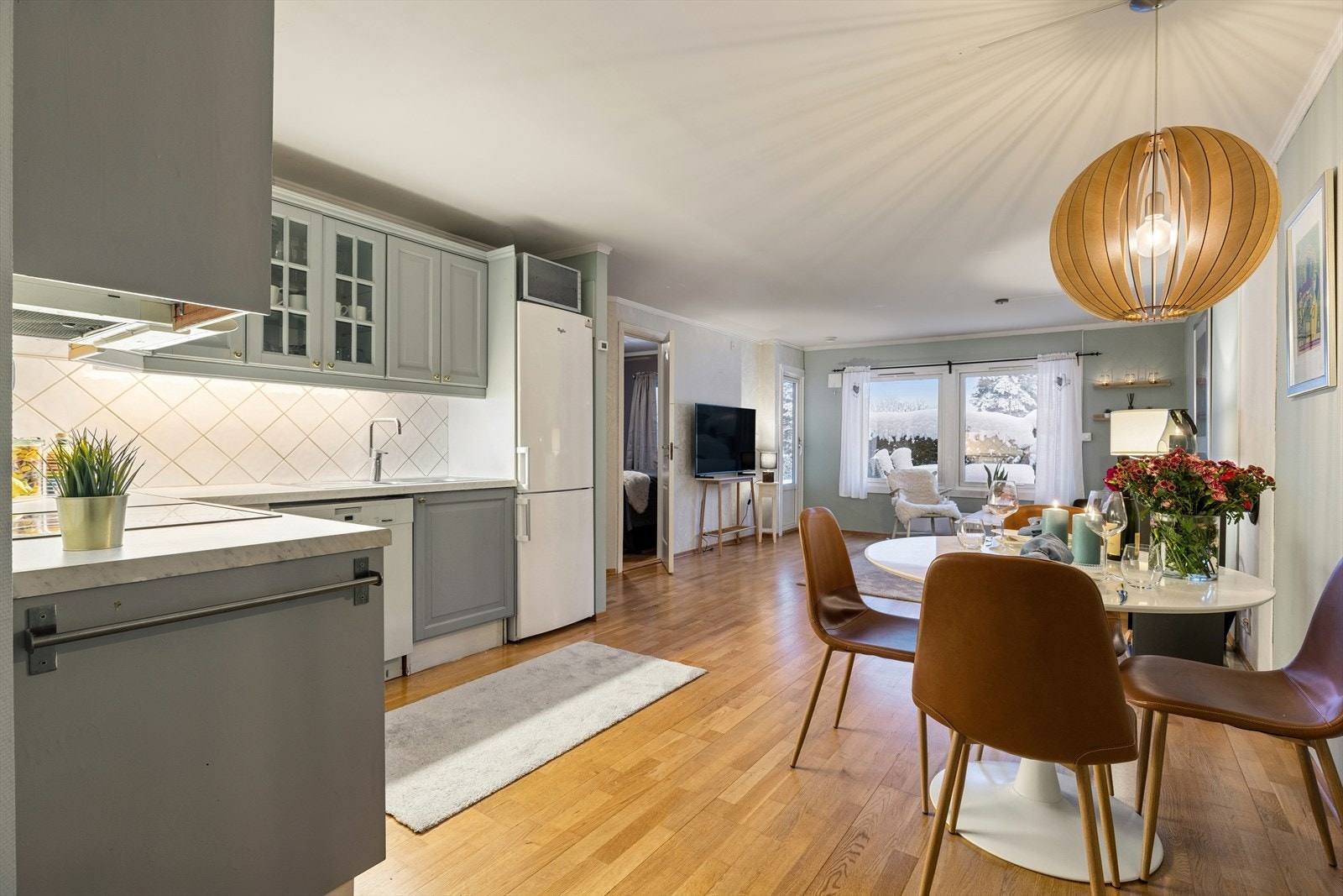 Velkommen til Grevlingåsen 5A - En koselig og romslig 2-roms med stor, solrik uteplass! Galleribilde