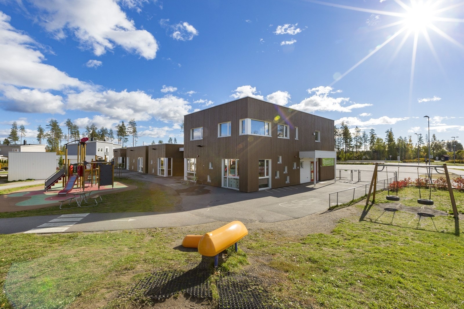 Mogreina barnehage i gangavstand. Galleribilde