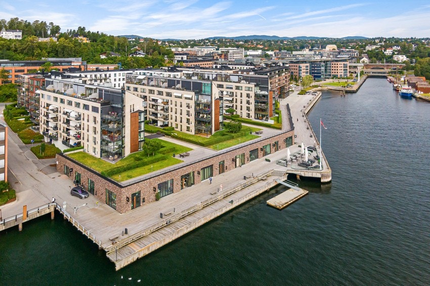 Lysaker Brygge oversiktsbilde Galleribilde