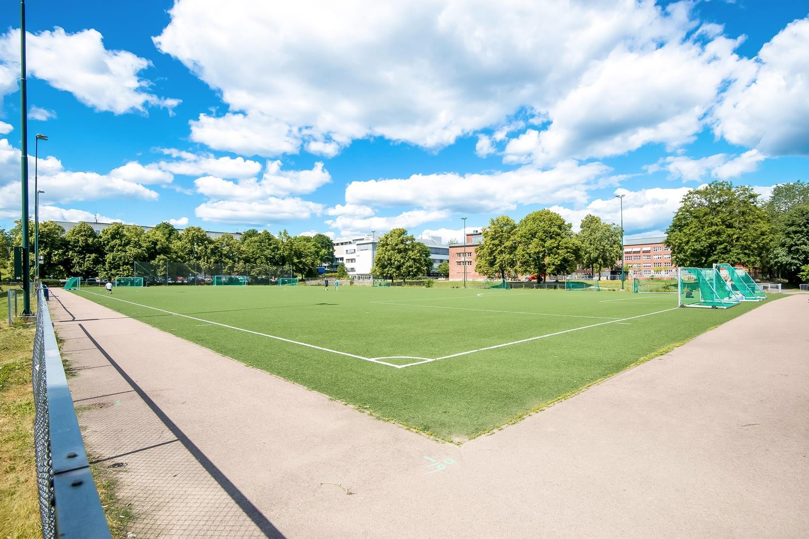 Fotballbane på Marienlyst Galleribilde