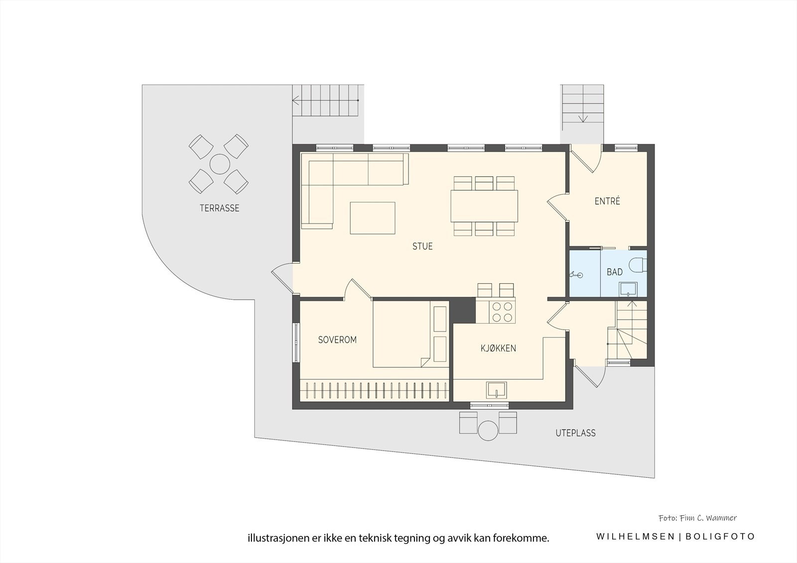 Plantegning - 1. etasje: Galleribilde