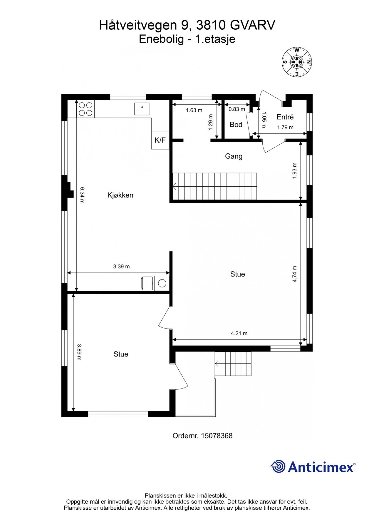 1. etasje Galleribilde