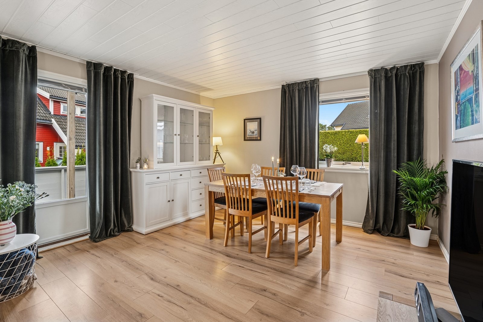 Her kan venner og familie samles for hyggelige middager Galleribilde