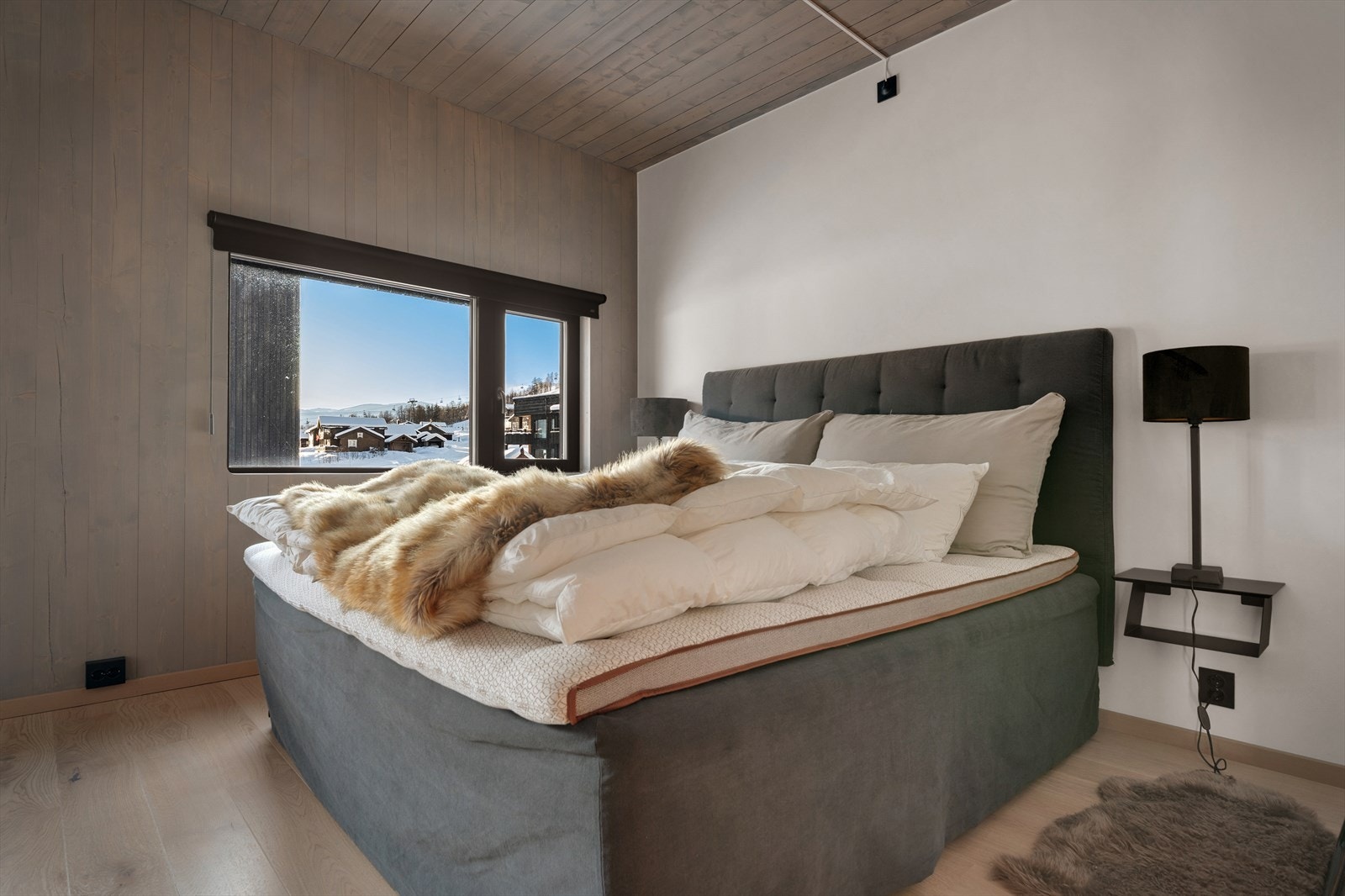 Hovedsoverommet måler 12,9 m² Galleribilde