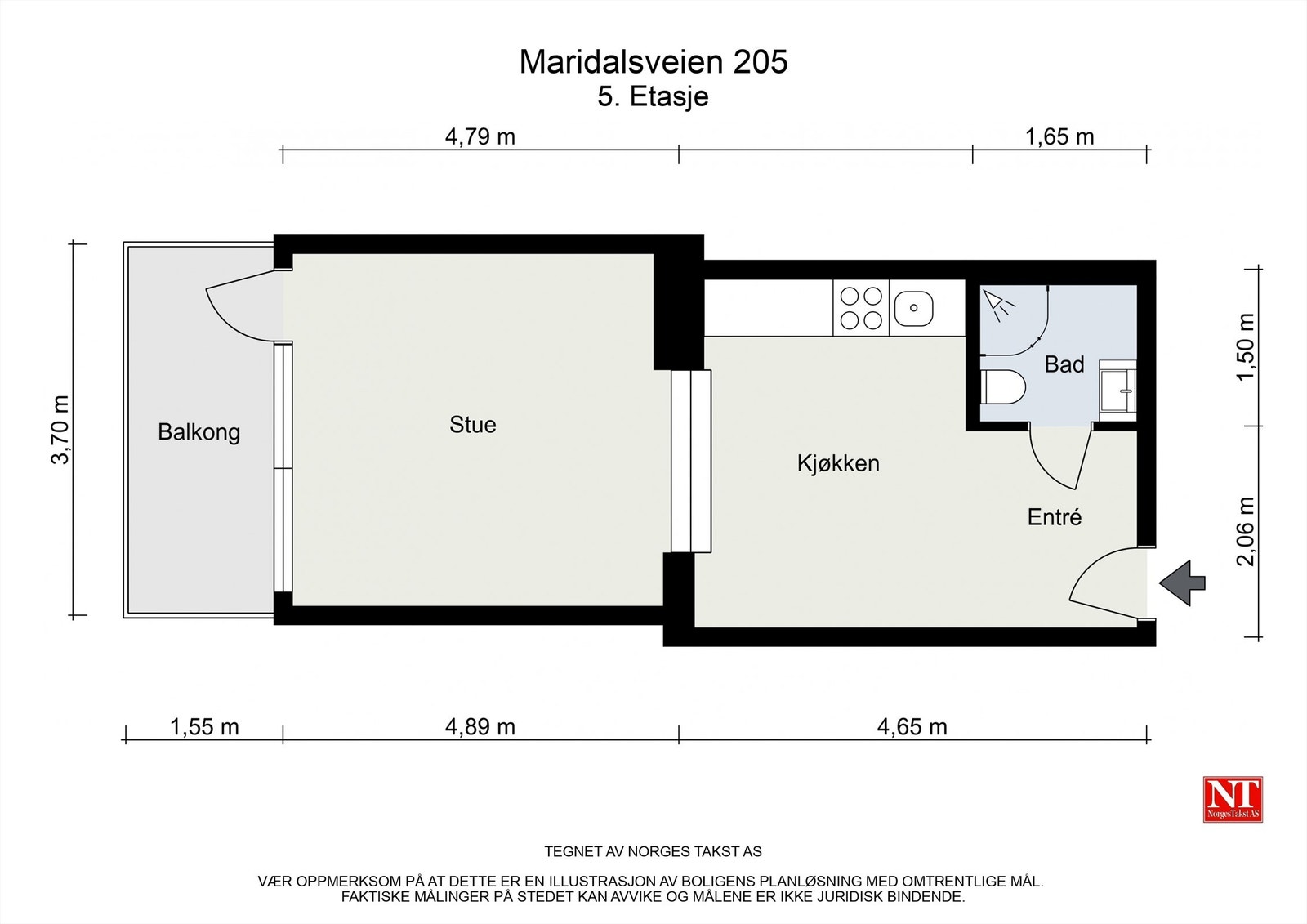 Planløsning. Galleribilde