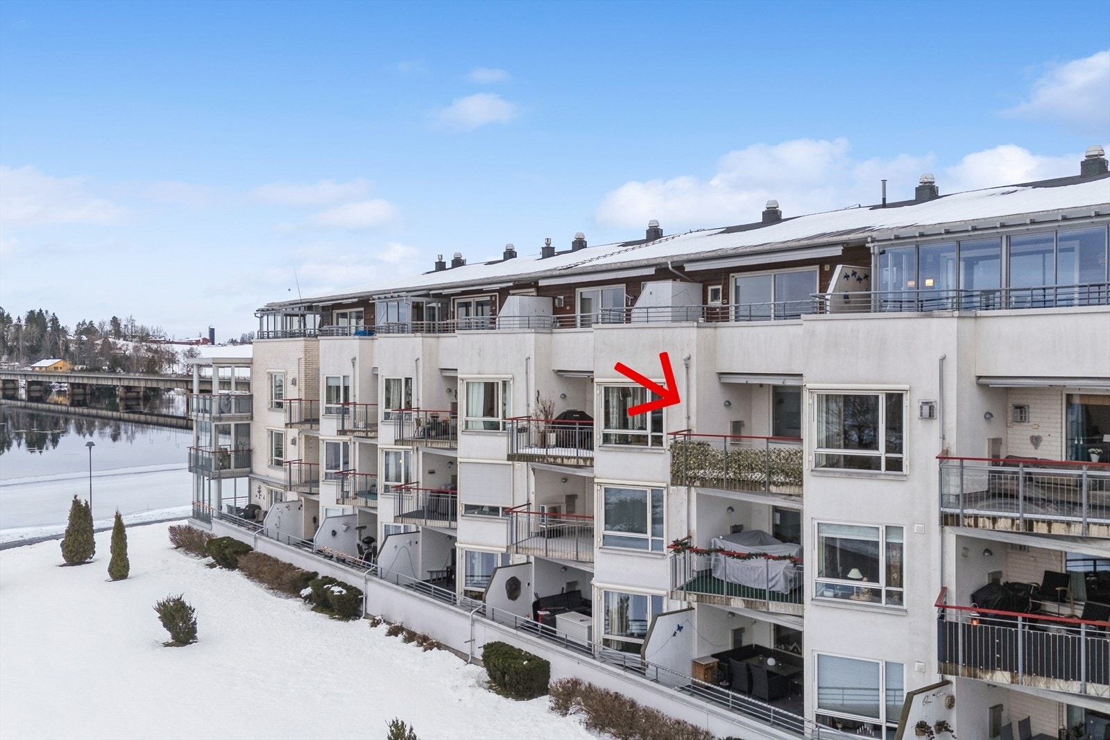 Velkommen til Glomma Terrasse 5! Foto: Efkt/Bjørn Sørheim Galleribilde