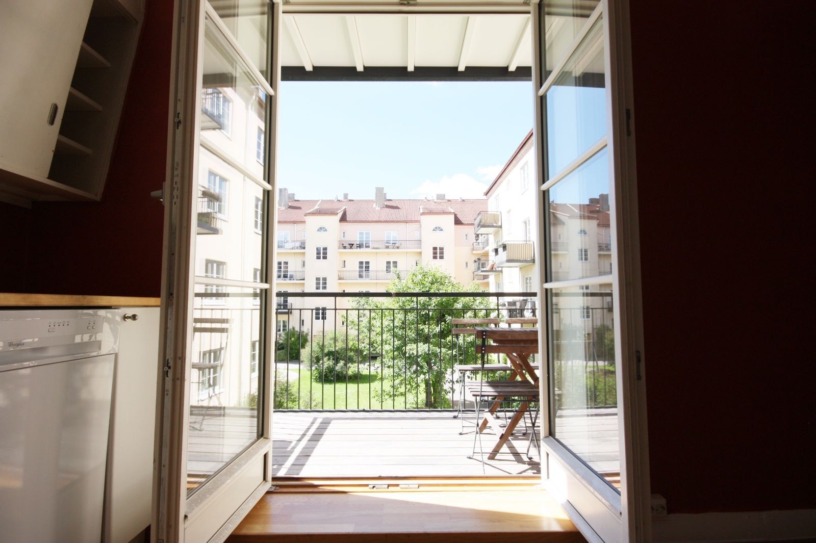 Doble balkongdører Galleribilde