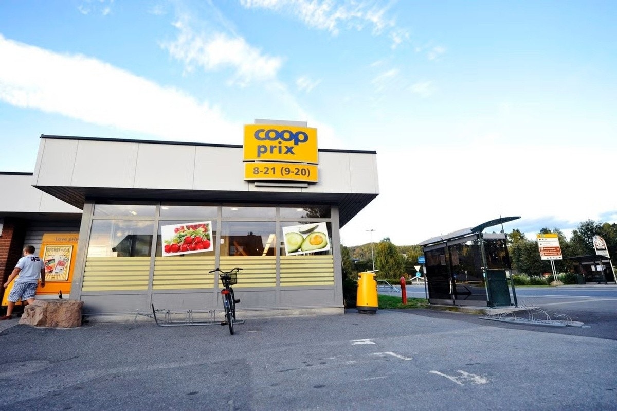 Døgnåpent Coop Prix. 6 min gåtur Galleribilde