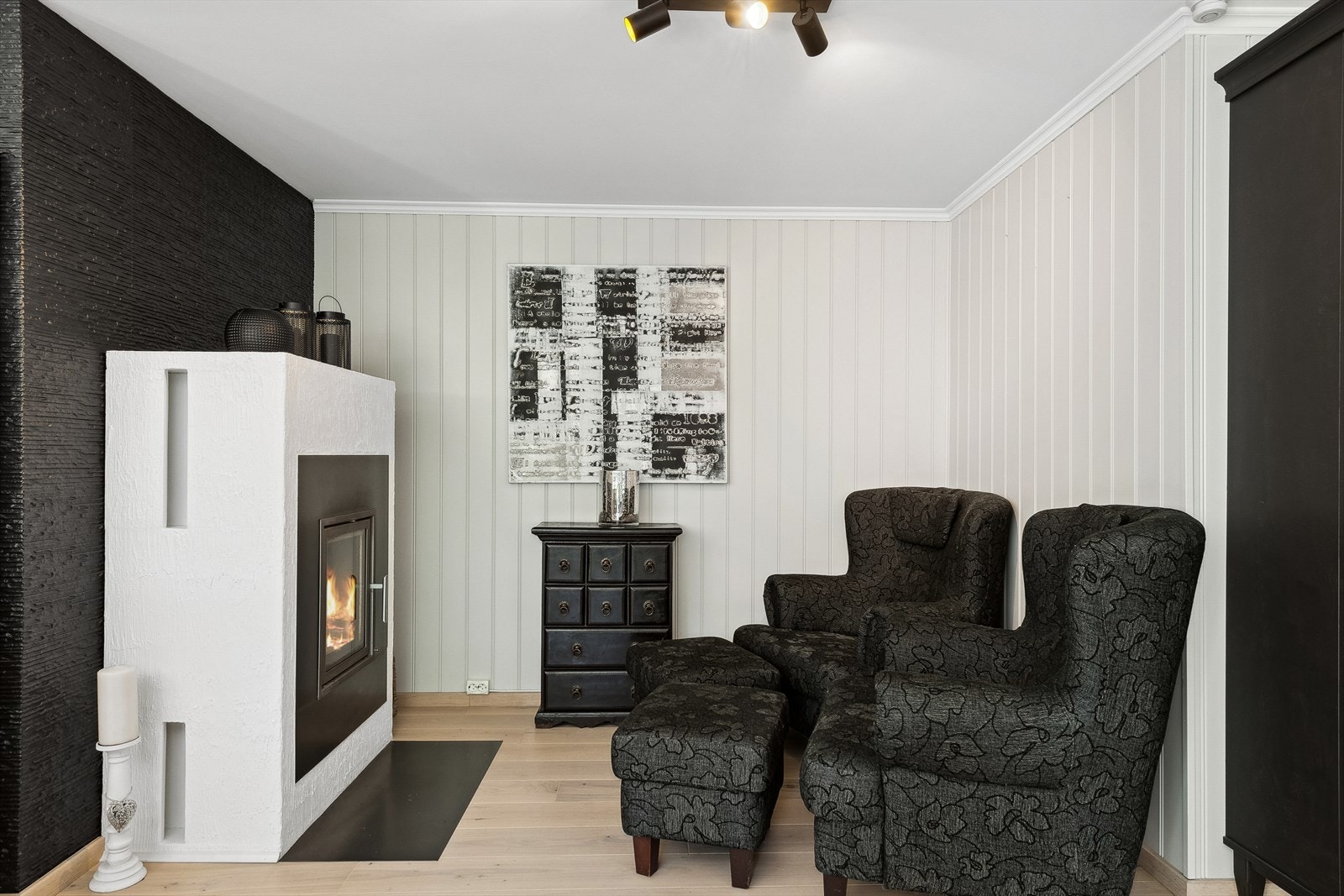 Du kan enkelt innrede stuen i flere soner/grupper Galleribilde