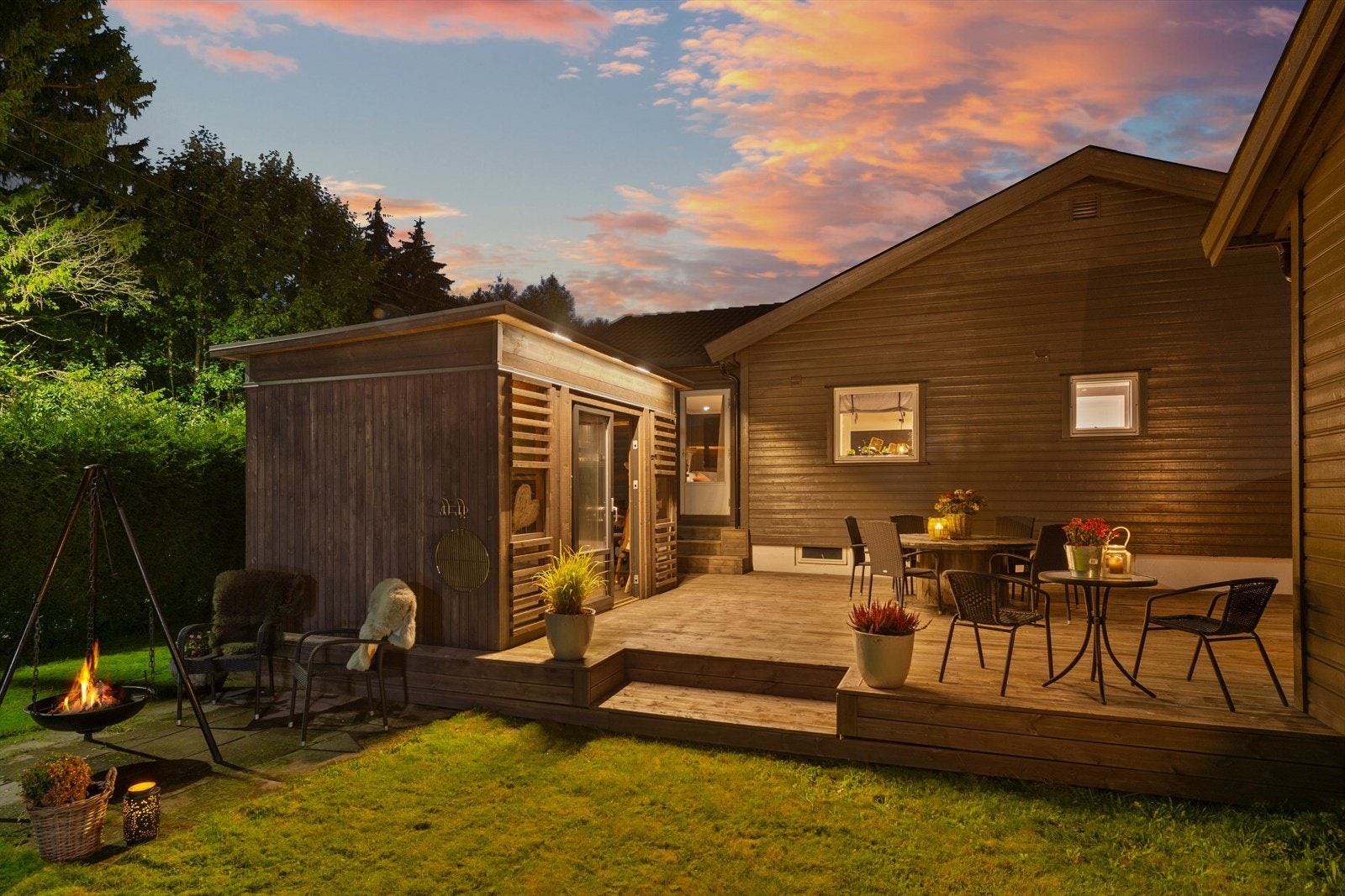 Boligen ligger i et flott og attraktivt boligområde på Konnerud Galleribilde