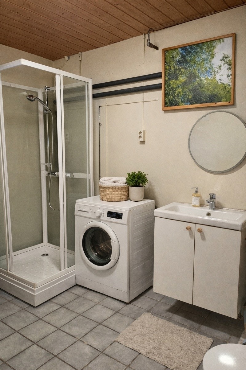 Bad, vaskemaskin er ikke inkludert Galleribilde