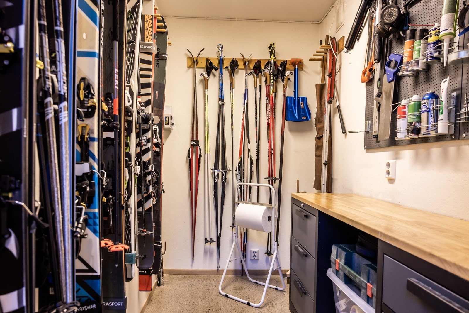 Flott sportsbod ("prepperom") for den aktive familie Galleribilde