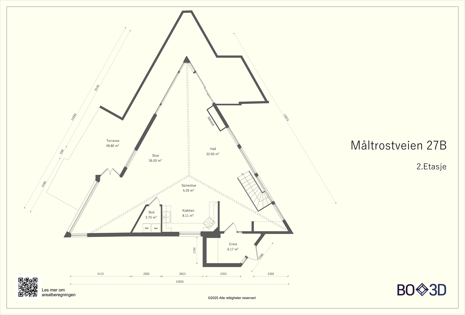 Måltrostveien 27B-2.Etasje-Useable area.png Galleribilde