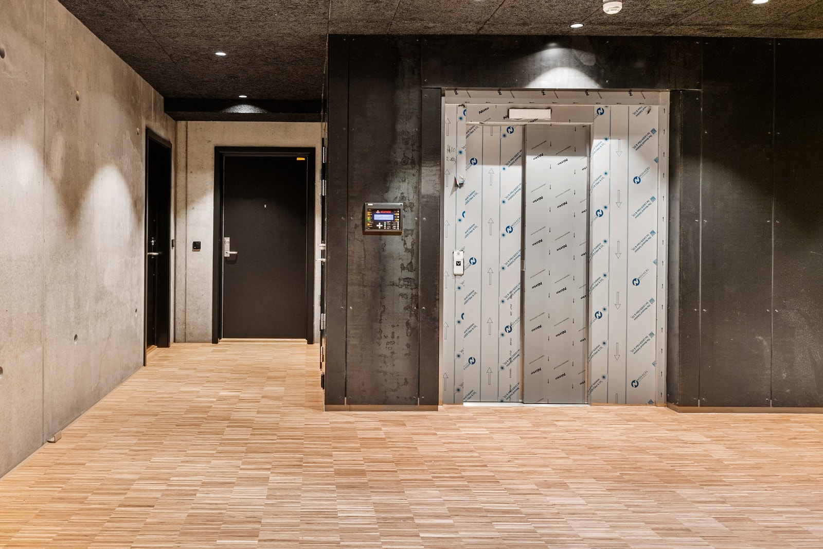 Vannkunsten Syd byr på flotte fellesområdet og inngangsparti. Galleribilde