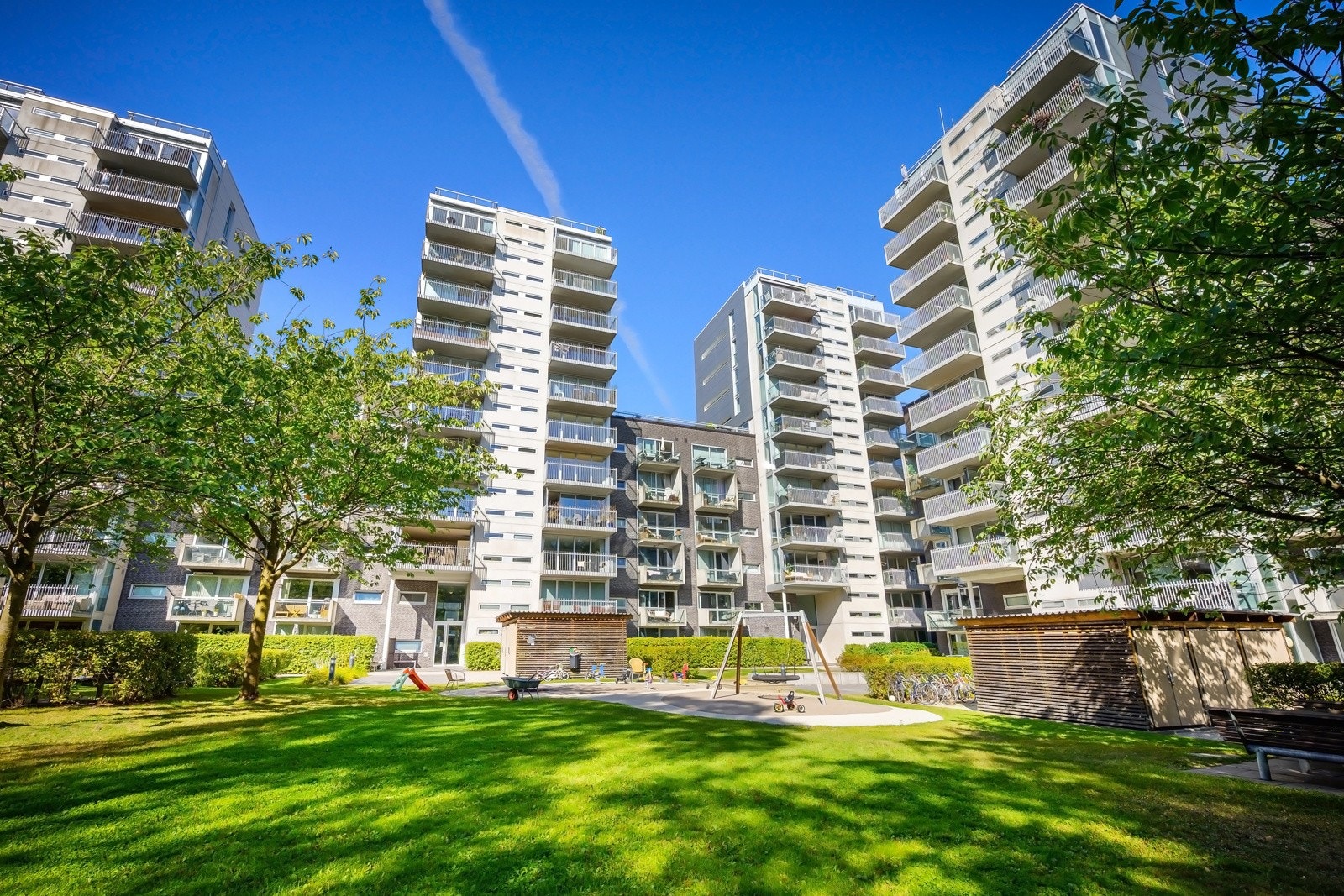 Sameiet består av 254 seksjoner og er svært veldrevet - Sameiet har flere serviceleiligheter, hvor gjester kan innlosjeres. Galleribilde