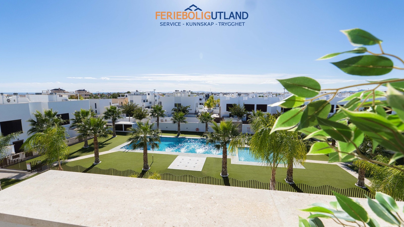 Utsikt fra takterrasse Galleribilde