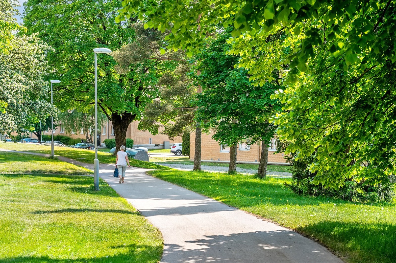 Området har trygge gangveier og kort avstand til flere skoler og barnehager. Galleribilde