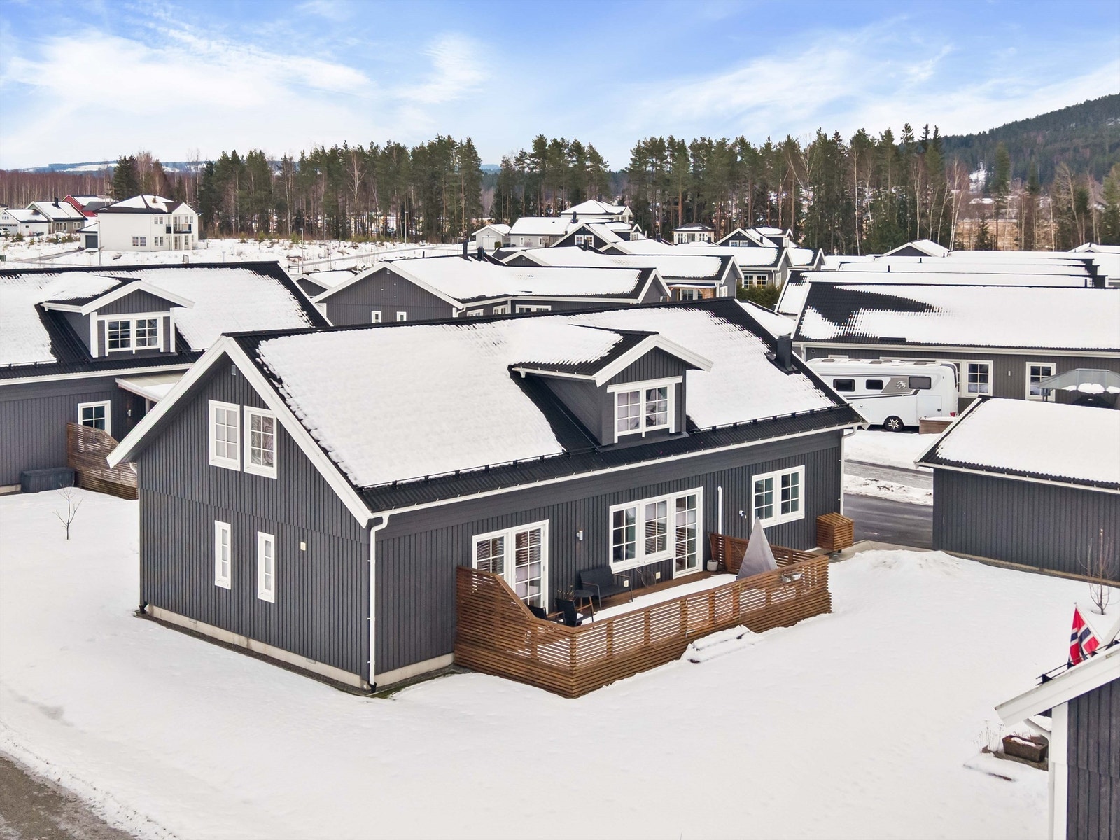 Eiendomsmegler Krogsveen avd. Årnes har gleden av å presentere Vognvegen 5! Fotograf: Anders Botnmark Galleribilde