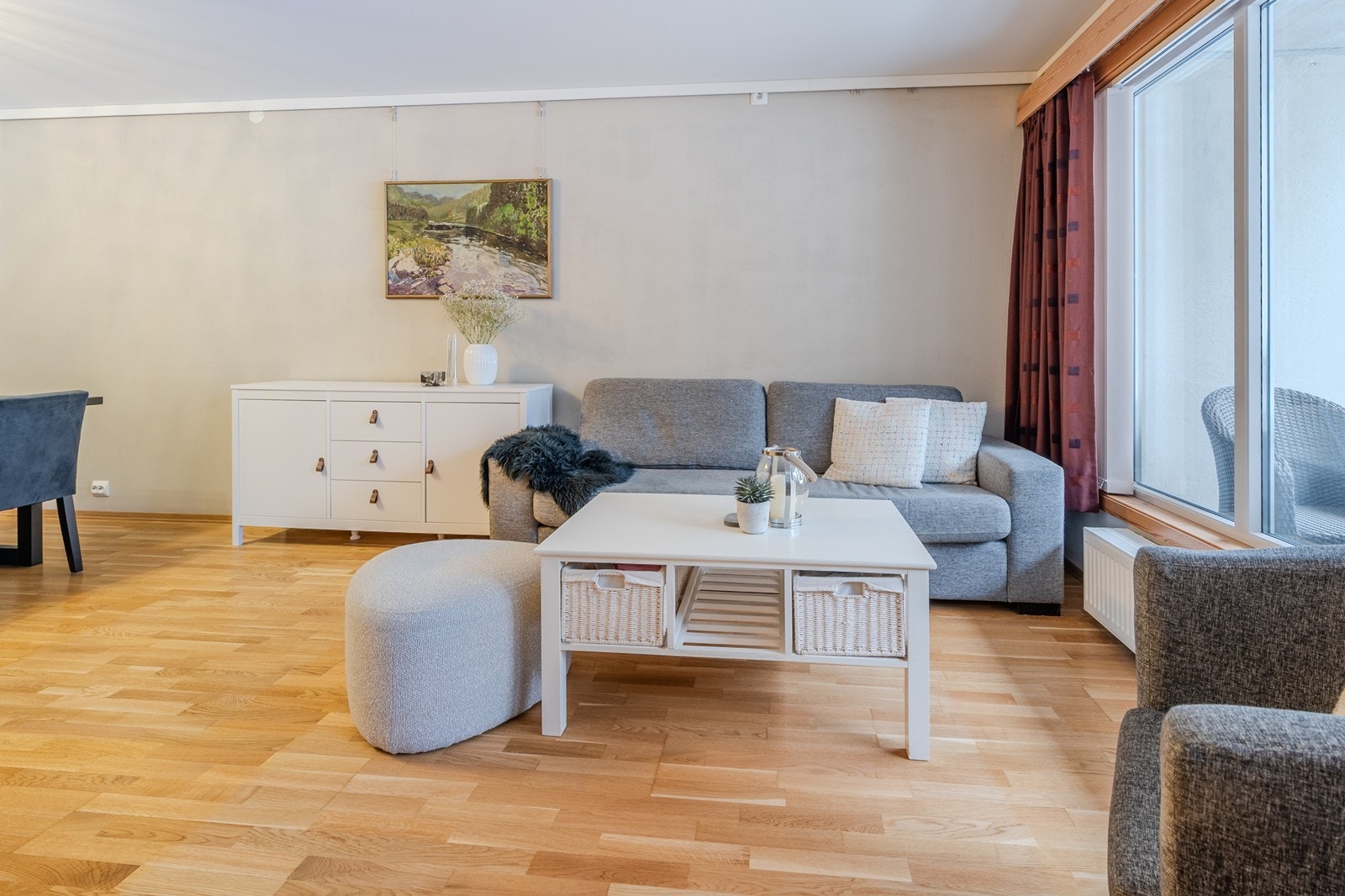 Radiator tilknyttet fjernvarme Galleribilde