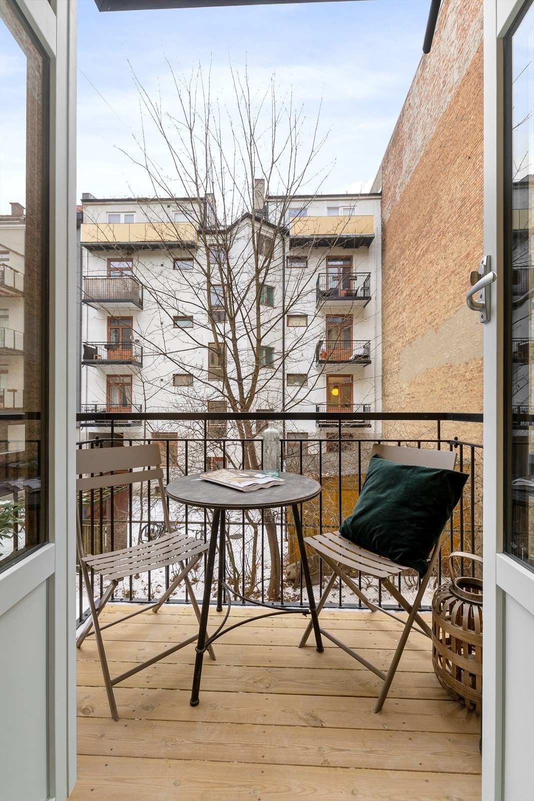 2-fløyet balkongdør med isolerglass. Galleribilde