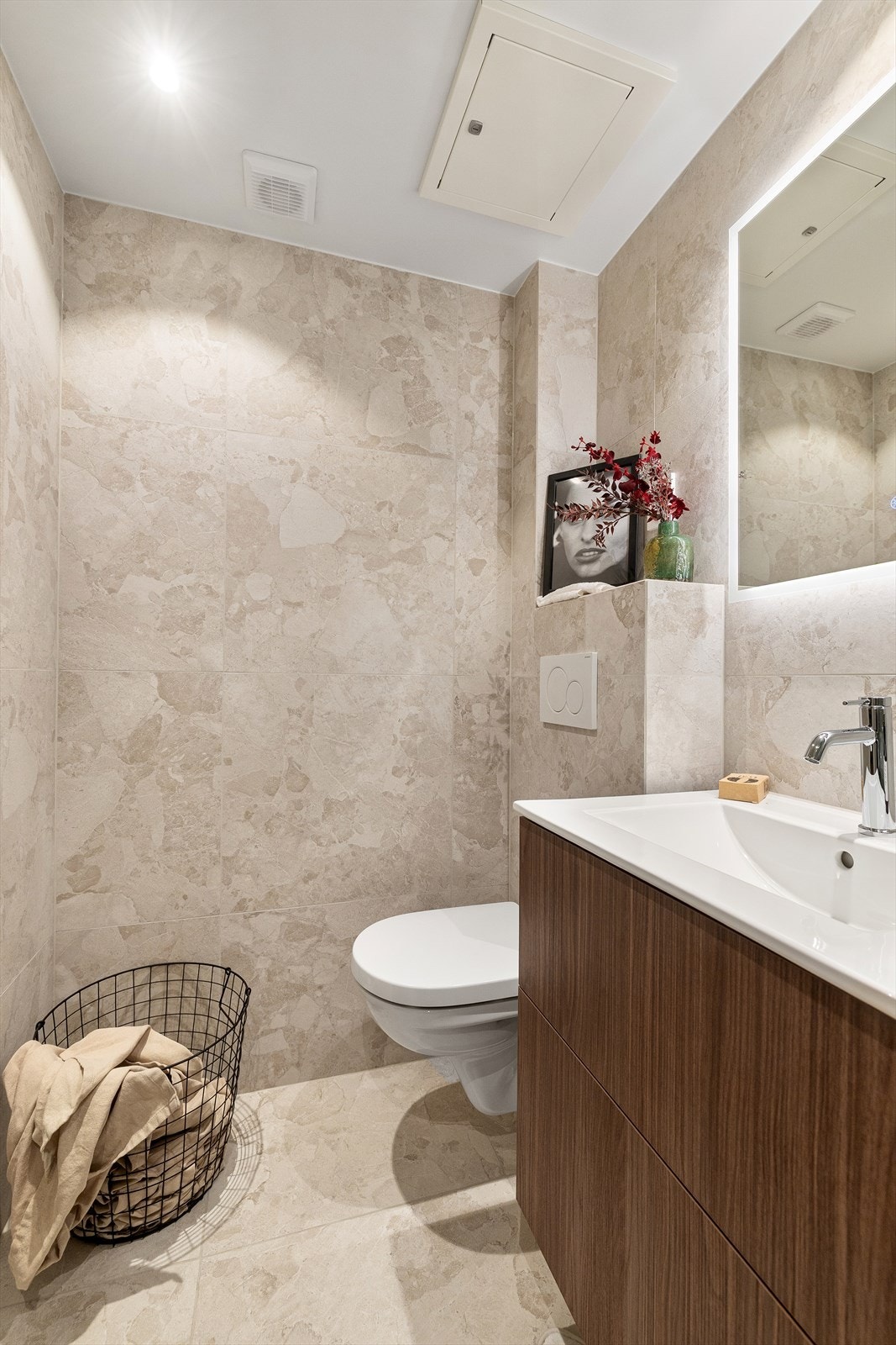 Det er gulvvarme. Galleribilde