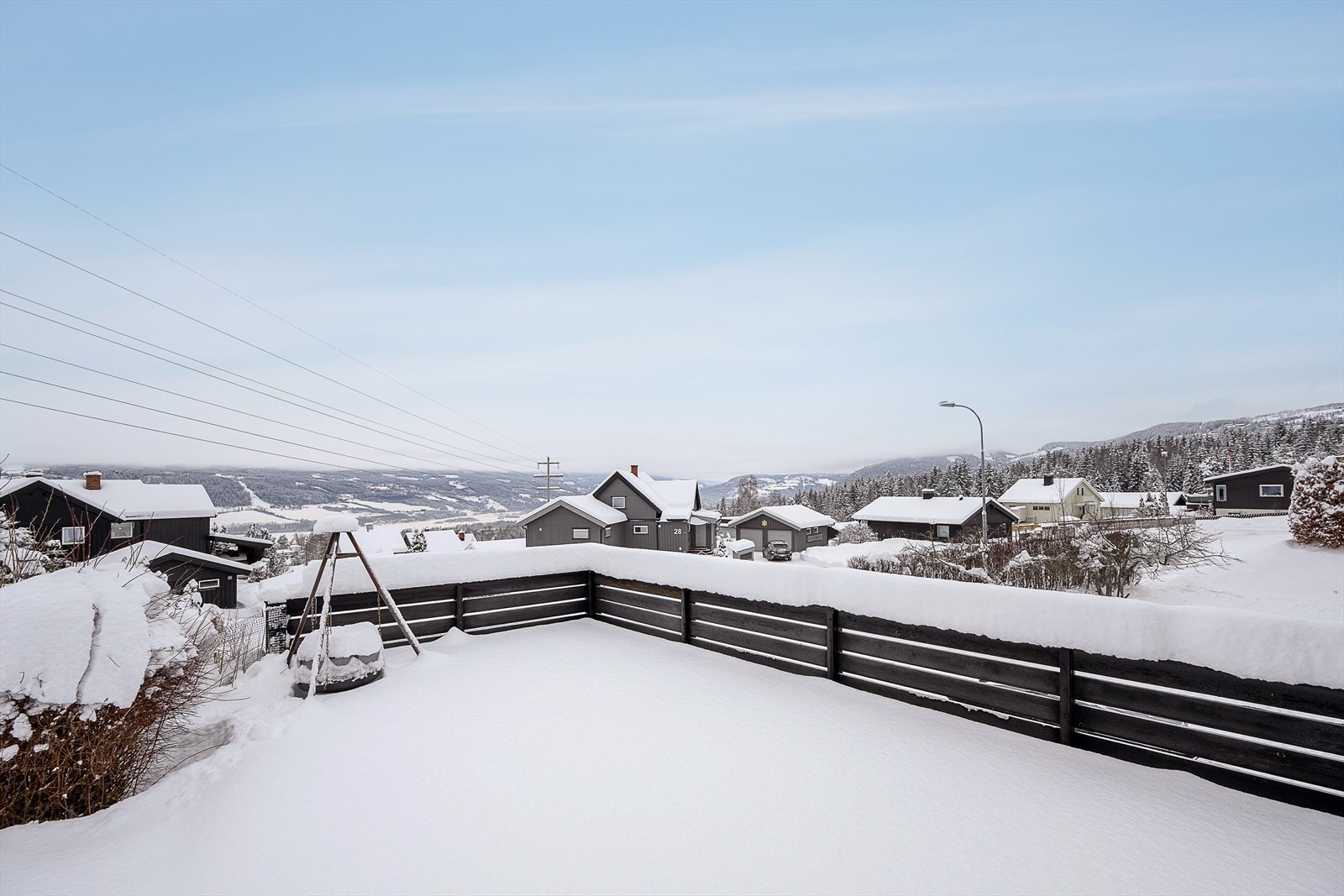 Eiendommen har gode solforhold. Galleribilde