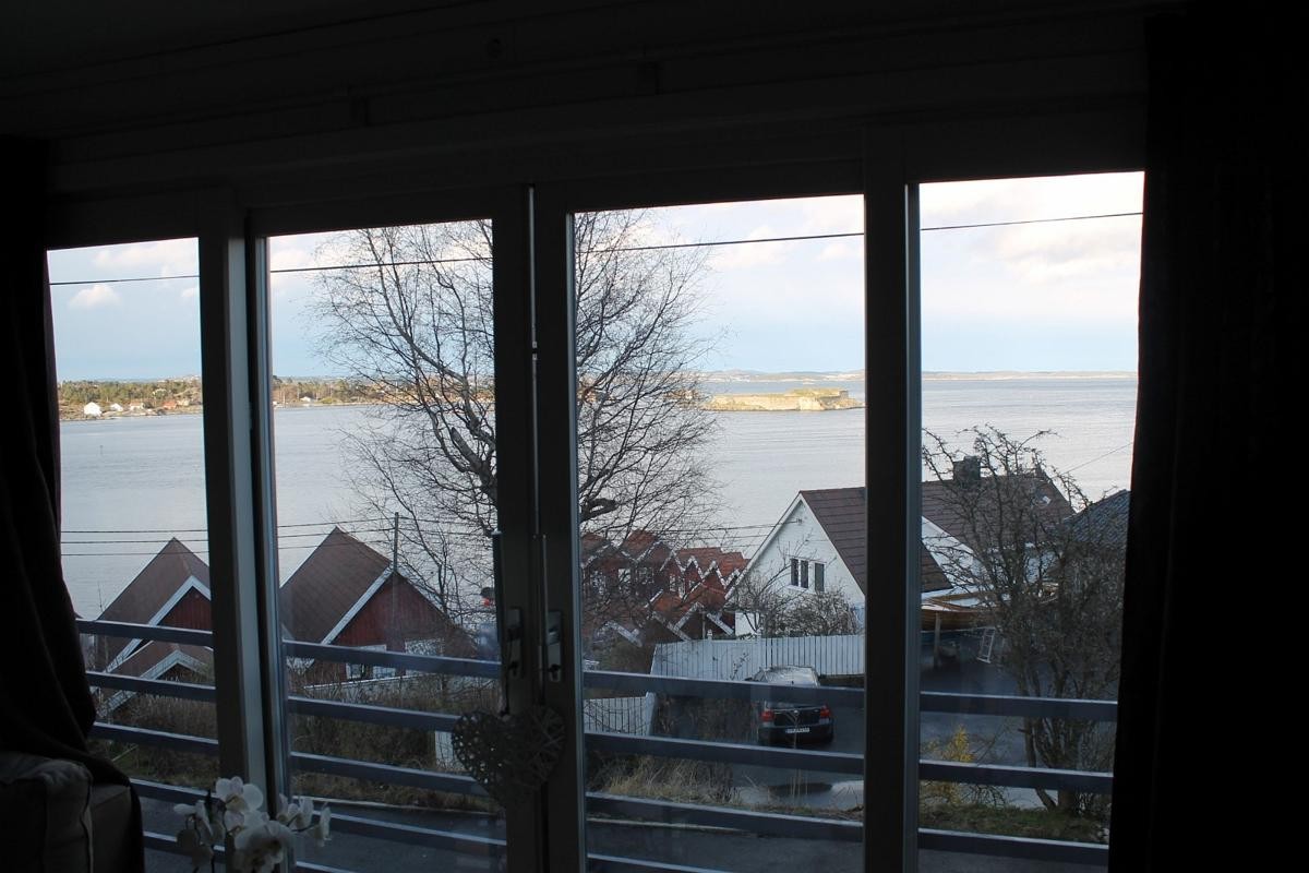 Fra stuevindu Galleribilde