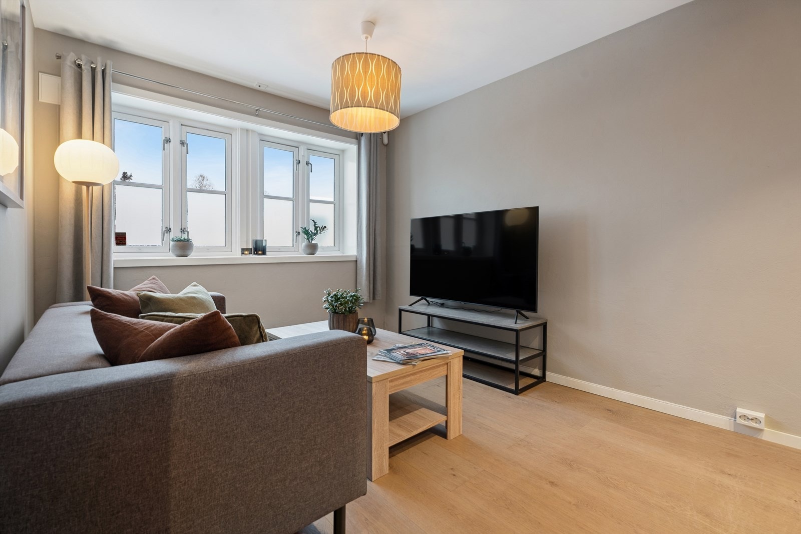 Det er nye overflater og varme i alle gulv. Galleribilde