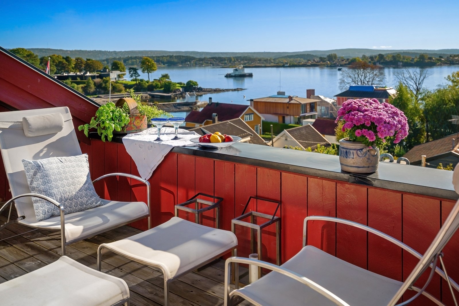 Terrasse i 2.etg Galleribilde