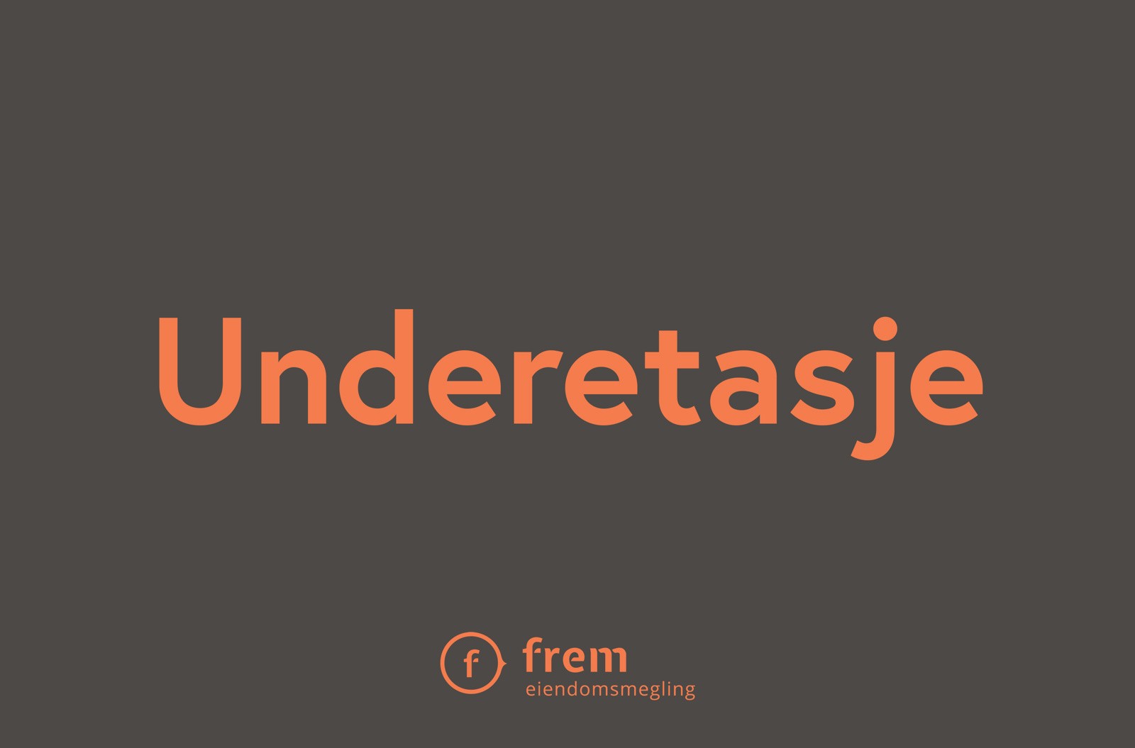 Underetasje. Galleribilde