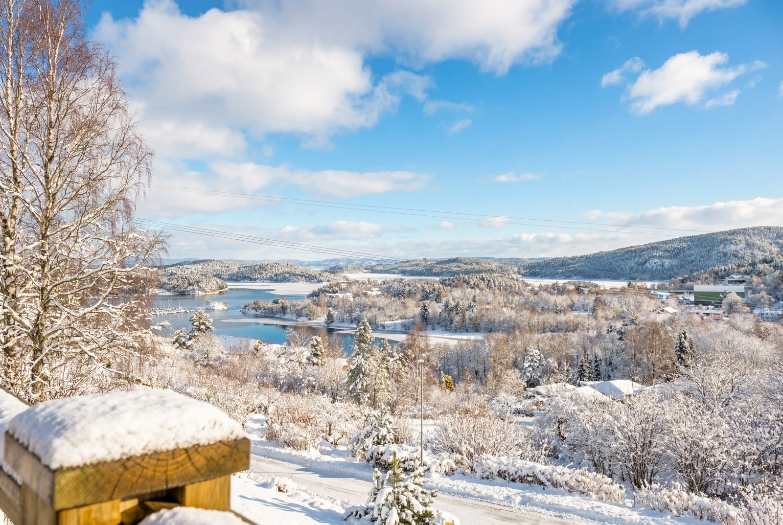 Flott fjordutsikt! Galleribilde