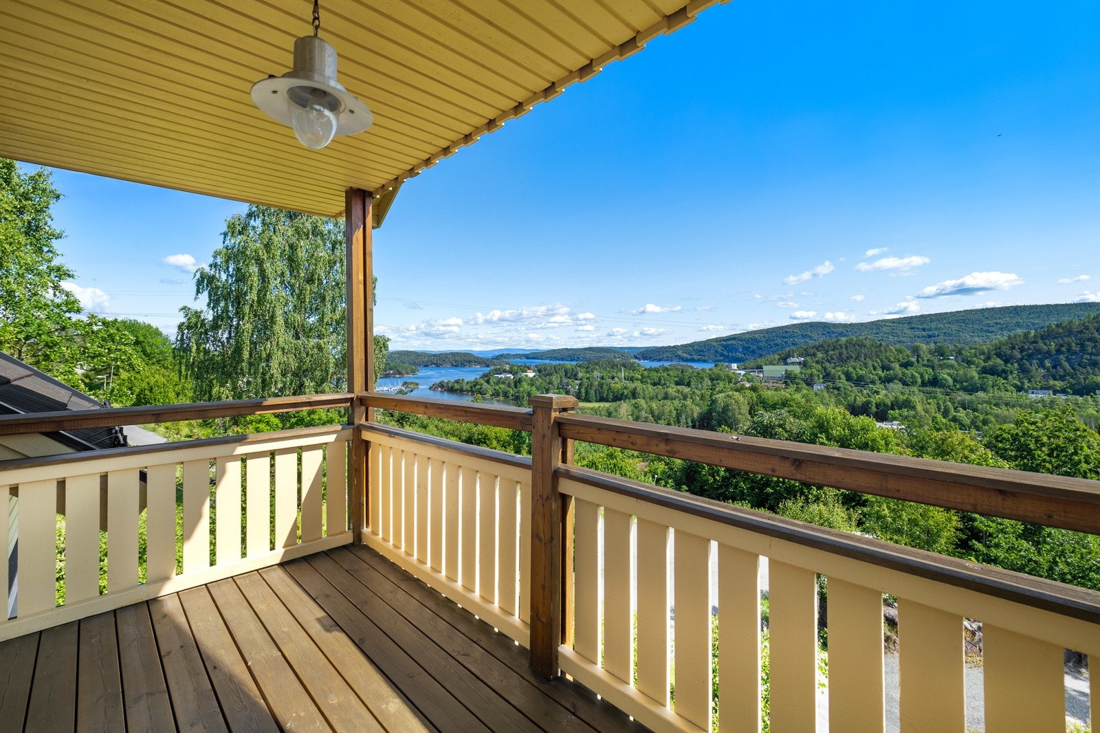 Meget flott utsikt fra balkongen! Galleribilde